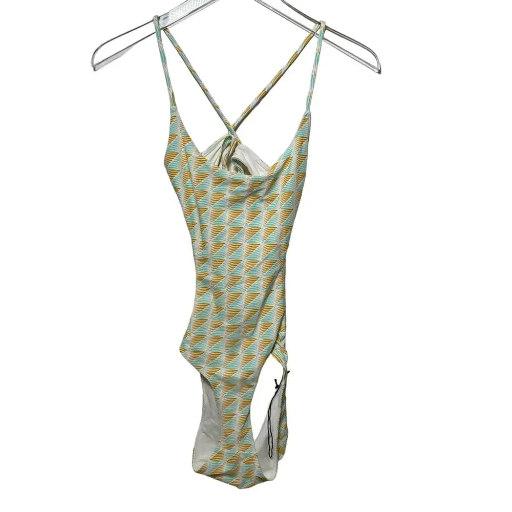 NEW RACHEL PALLY Swim Elle Maillot One-Piece Beach Coastal Cutout NWOT Small